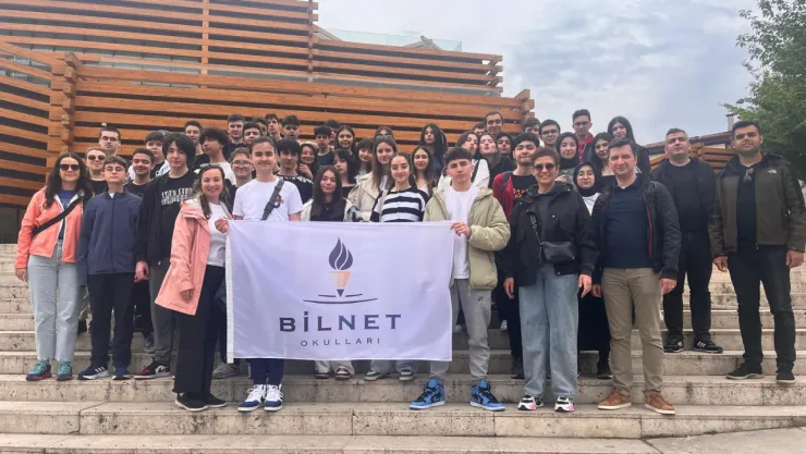 Kocaeli Bilnet Anadolu Lisesi ve Fen Lisesi öğrencileri kültür gezisinde