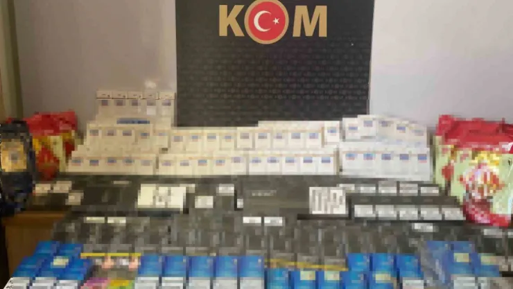 Kocaeli'de 340 bin dal makaron ele geçirildi