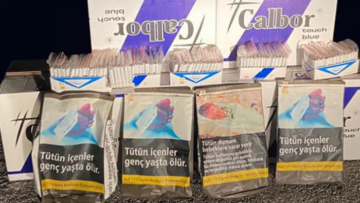 Kocaeli'de 53 bin 740 makaron ele geçirildi