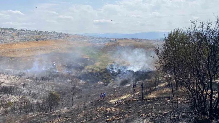 Kocaeli'de çıkan yangın 2 saatte söndürüldü: 5 ev zarar gördü