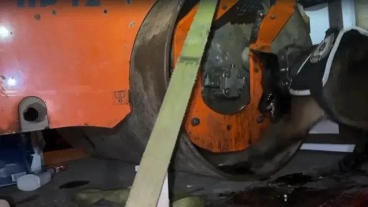 Asfalt silindirinde 102 kilo metamfetamin bulundu