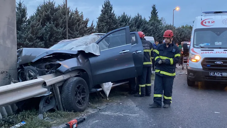 Kocaeli'de feci kaza