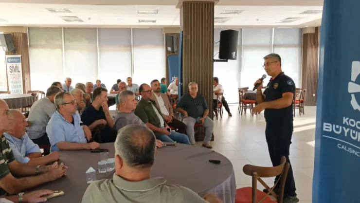 Kocaeli'de muhtarlara üç boyutlu eğitim