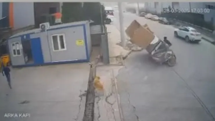 Kocaeli'de toz fırtınası zor anlar yaşattı