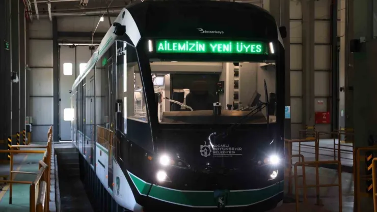 Kocaeli'de tramvay filosu genişliyor