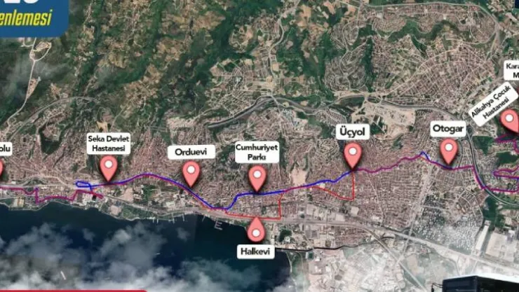 Kocaeli Halkı'nın dikkatine! 2 ayrı hatta değişikliğe gidildi