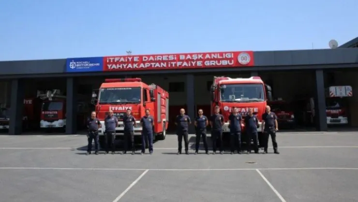 Kocaeli İtfaiyesi Manavgat için yola çıktı
