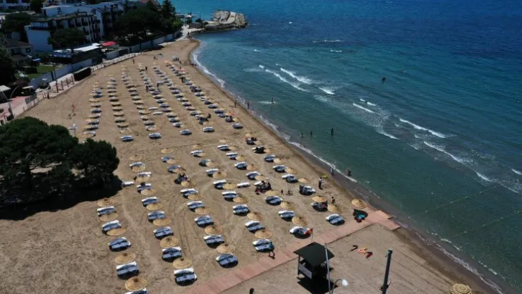 Kocaeli'nin plajları yaza hazır