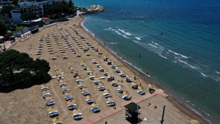 Kocaeli'nin plajları yaza hazır