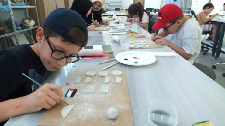 Kocaelili çocuklar Filistin için haykırdı