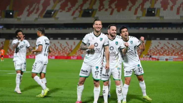 Kocaelispor, Adana'da şampiyonluğa bir adım daha yaklaştı: 1-4