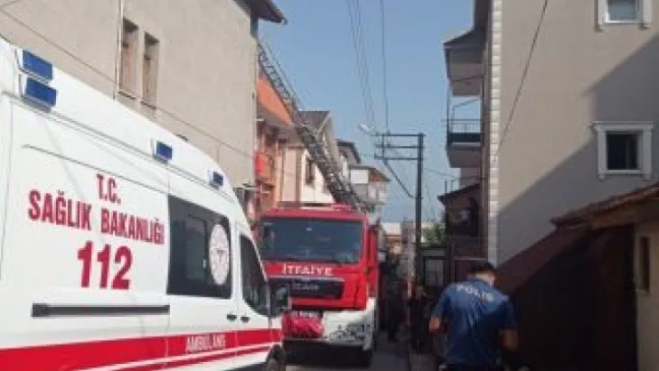 Komşunun dikkati felaketi önledi