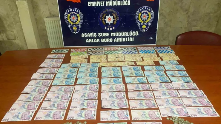 Kumar oynayan 9 kişiye 83 bin 223 TL ceza