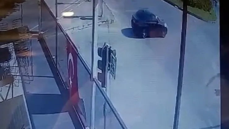 Kaza kameralara böyle yansıdı