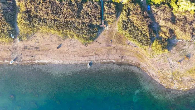 Sapanca'da korkutan su seviyesi