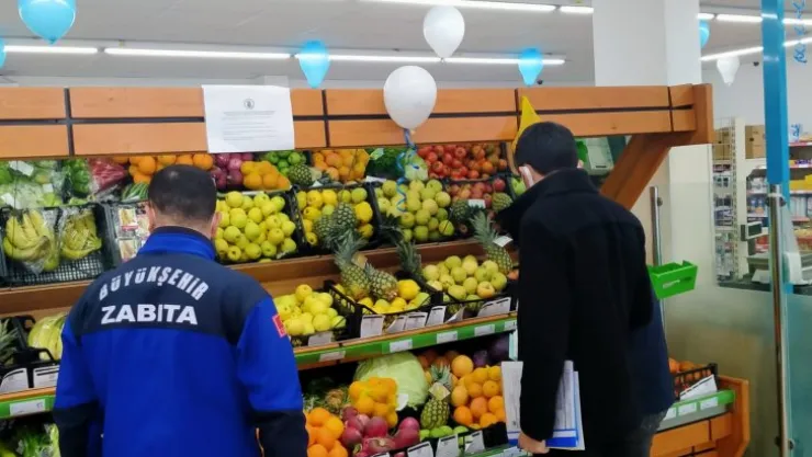 Market fiyatlarına denetimler sürüyor