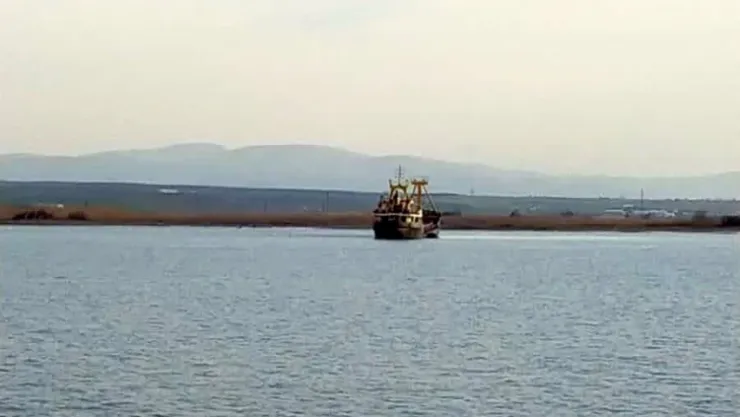 Marmara Denizi'nde gemi battı