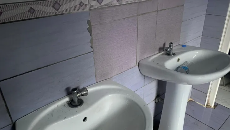 Mesire alanındaki şadırvanı tahrip ettiler