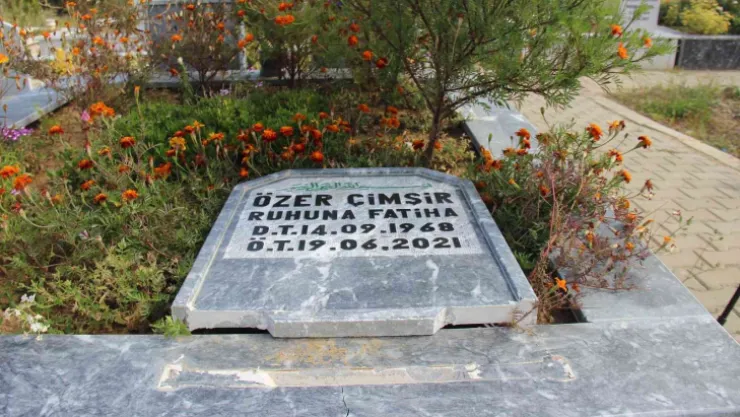 Mezar taşlarına zarar vermişti, yakalandı