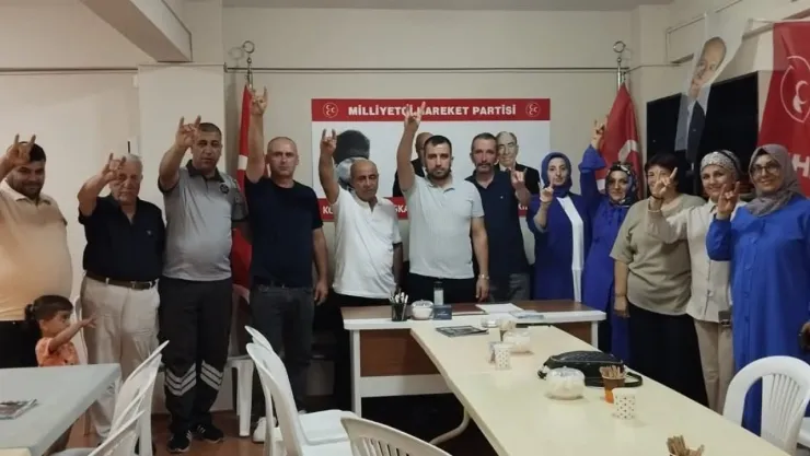 MHP Körfez'de 50 yeni üye