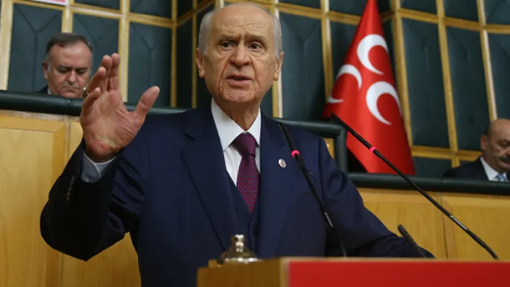 MHP lideri Bahçeli'den mesaj!