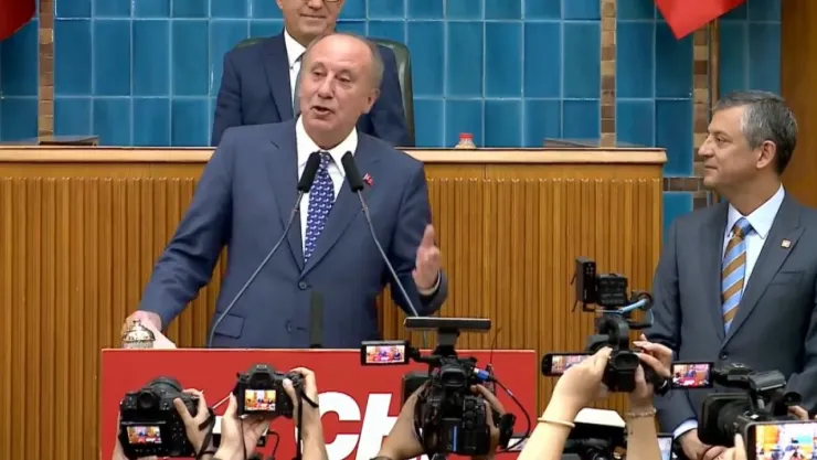 Muharrem İnce CHP'ye döndü