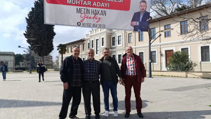 Muhtar adayı Gündüz: Bir telefon uzağınızdayım
