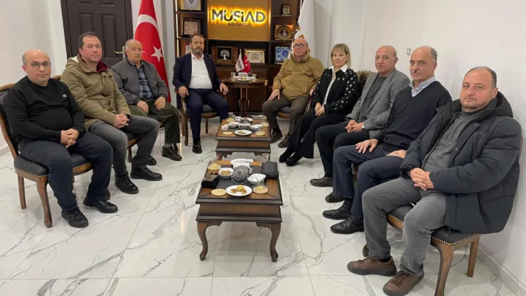 Nevşehirliler, İzzet Tanrıkulu'na hayırlı olsun ziyaretinde bulundu