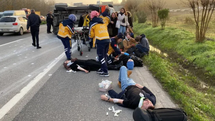 Kocaeli'de ortalık savaş alanına döndü: 17 yaralı