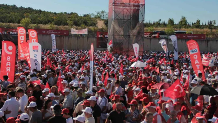 Özel Gebze mitingi için sayı verdi! Bakın kaç kişi katılmış