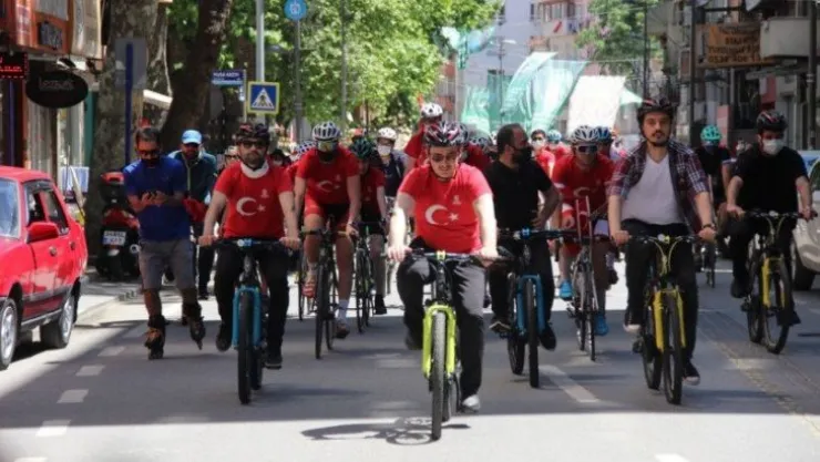 Pedallar 19 Mayıs için çevrildi