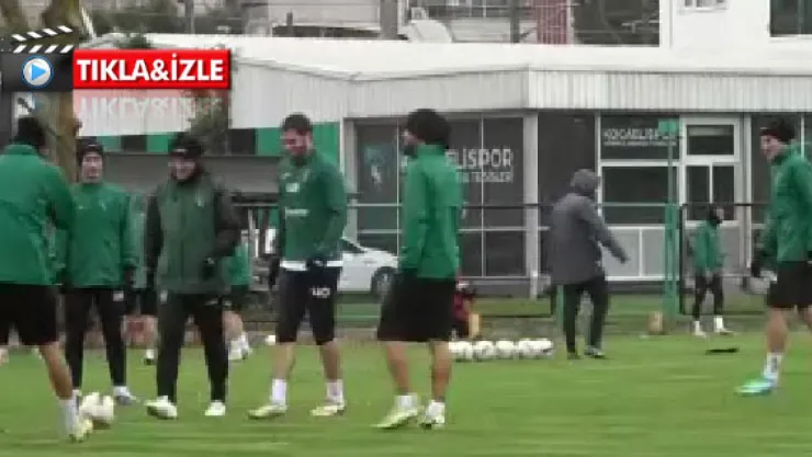 Play-Off 1. Tur maçı hazırlıkları sürüyor