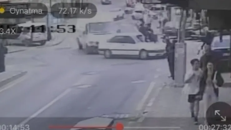 Polisten kaçan sürücü dehşet saçtı