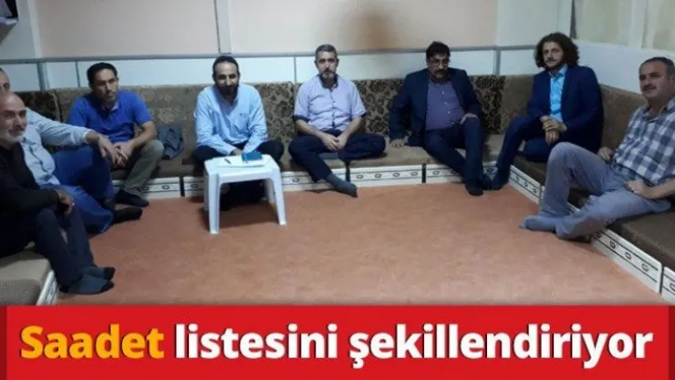 Saadet listesini şekillendiriyor