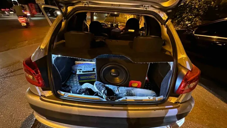 Yüksek ses ve abart egzoz ile gezen sürücülere ceza yağdı