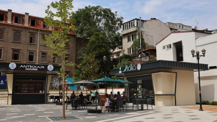 Şehrin ortasında yeşil ve huzurlu bir durak