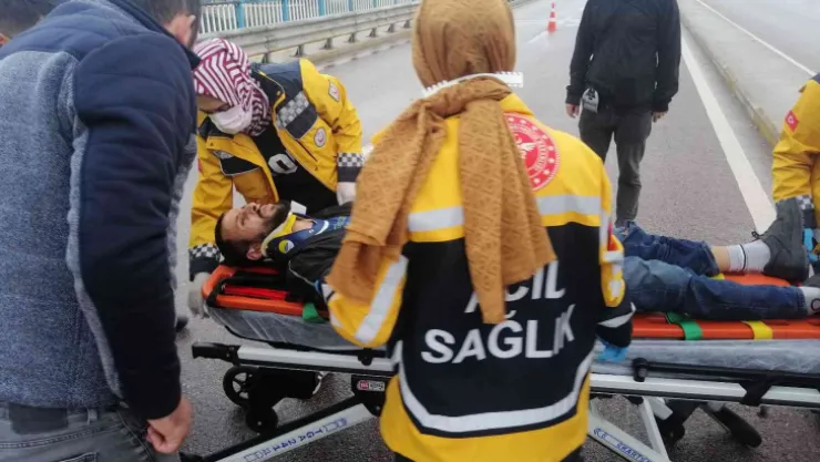 Sıcak yemek yetiştirmek için canını hiçe saydı