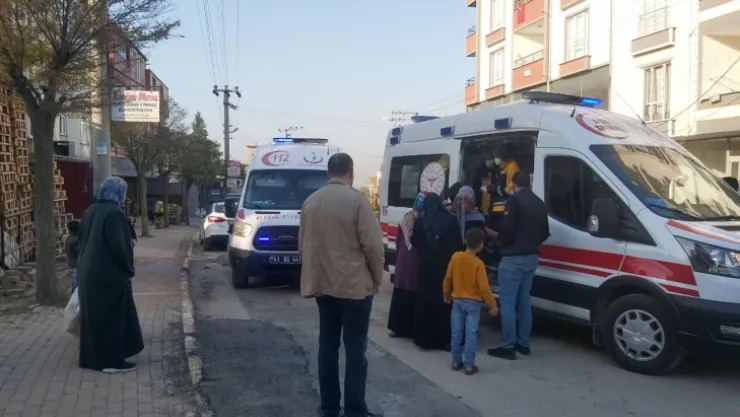 Sobadan sızan gaz aileyi hastanelik etti