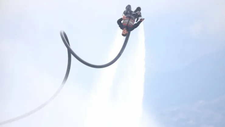 Su jeti ve Flyboard Şampiyonası nefesleri kesti