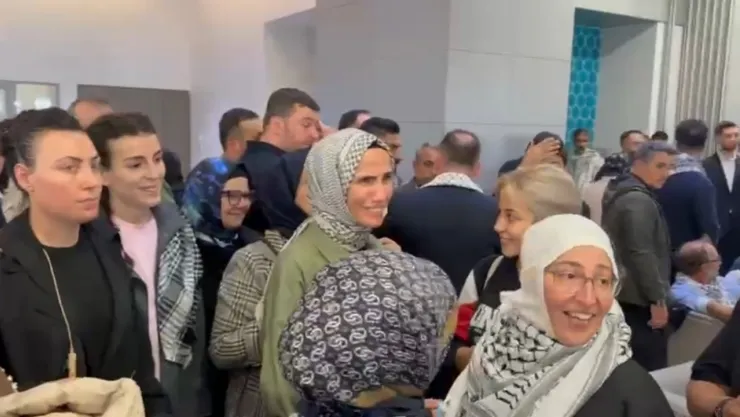 Sumud aktivisti 137 kişi Türkiye'ye geldi