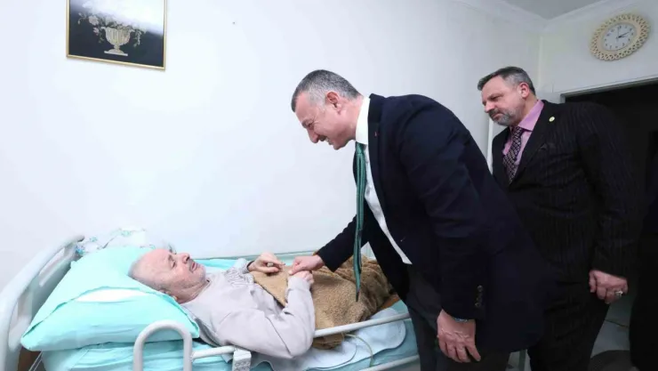 Büyükakın'dan gönüllere dokunan ziyaret