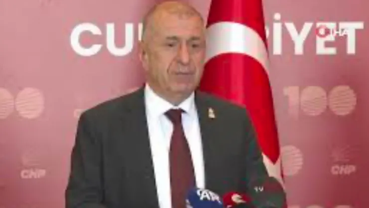 Tahliye edilen Ümit Özdağ açıklama yaptı