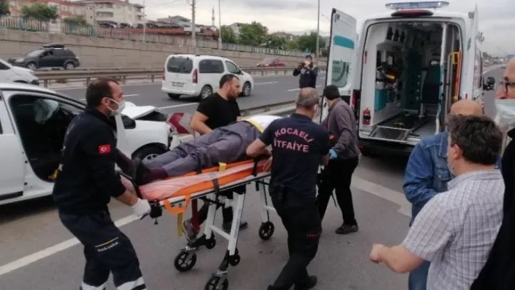 Taksi beklerken hayatının şokunu yaşadı!
