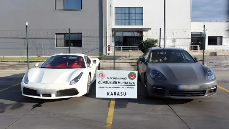 Tam 445 milyon lira değerinde… Kaçak otomobil operasyonu