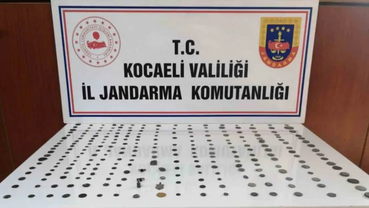 Kocaeli'de tarihi eser kaçakçılığı operasyonu