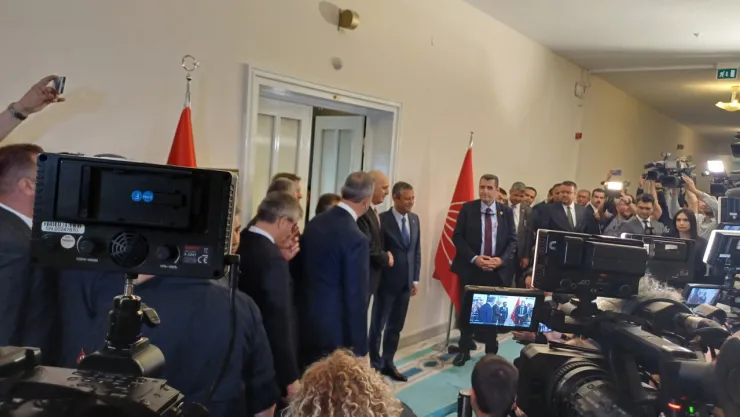 TBMM Başkanı Kurtulmuş CHP'yi ziyaret etti