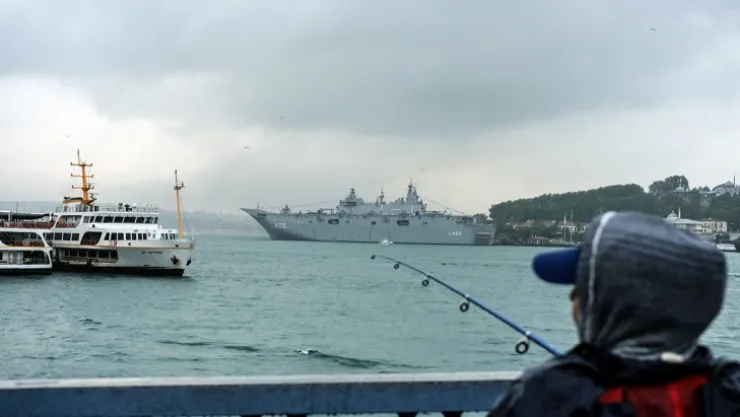 TCG Anadolu yeniden İstanbul'da