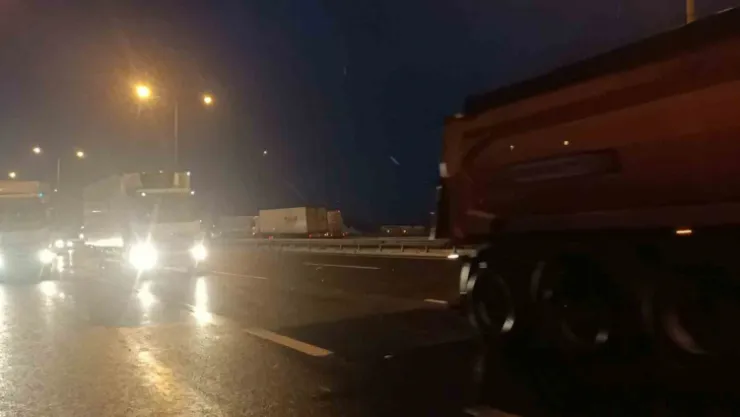 TEM'in Bolu geçişi trafiğe açıldı