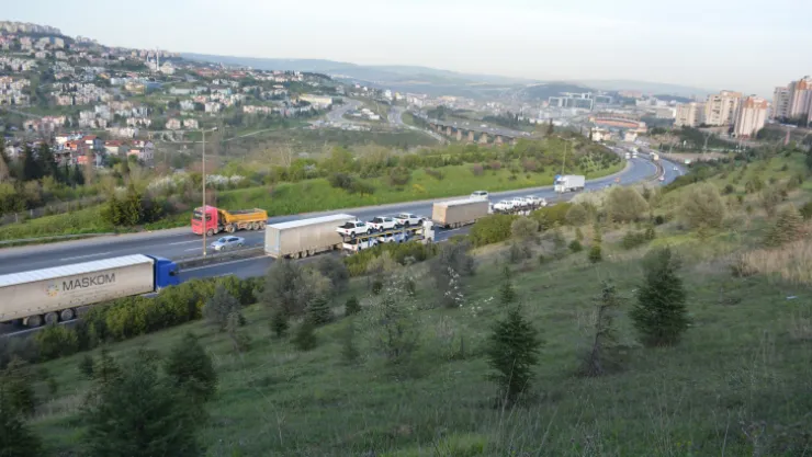 TEM Otoyolu Kocaeli geçişi akıcı seyrediyor
