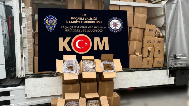 4 bin 270 kilo gümrük kaçağı tütün ele geçirildi